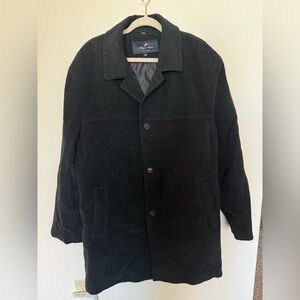 Newport Harbor Men’s Wool Angora Blend jacket overcoat size XXL